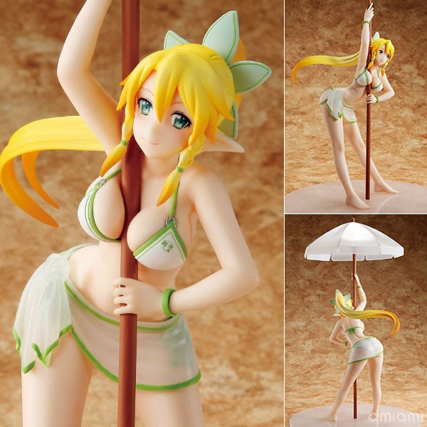 Figurine Leafa Sexy Bikini de Parasol – Sword Art Online