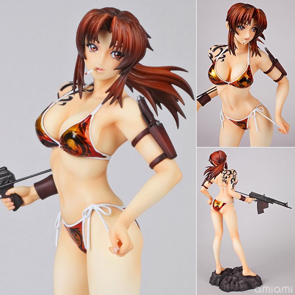 Figurine Revy Swimsuit Repaint – Black Lagoon