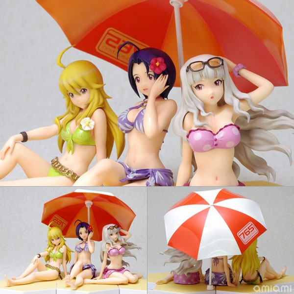 Figurines Miki & Azusa & Takane DX Set
