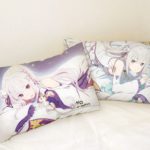 Taie d’oreiller de Emilia (63cm×43cm) – Re:Zero kara Hajimeru Isekai Seikatsu