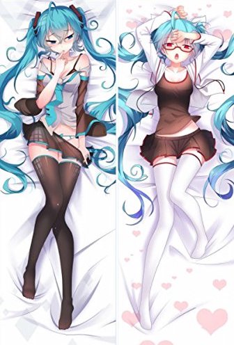 Taie d’oreiller de Hatsune Miku (160cm×50cm) – Vocaloid