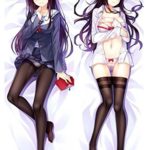 Taie d’oreiller de Kasumigaoka Utaha (160x50cm) – Saenai Heroine no Sodatekata