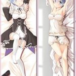 Taie d’oreiller de Rem (150x50cm) – Re:Zero kara Hajimeru Isekai Seikatsu