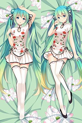 Taie d’oreiller de Hatsune Miku (150cm×50cm) – Vocaloid