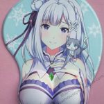 Tapis de souris de Emilia – Re:Zero kara Hajimeru Isekai Seikatsu