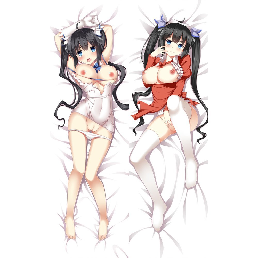 Taie d’oreiller de Hestia (160x50cm) – Dungeon ni Deai o Motomeru no wa Machigatteiru Darou ka