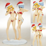 Lot de 2 figurines Lucy Heartfilia et Yukino Aguria (Christmas Limited Set) – Fairy Tail