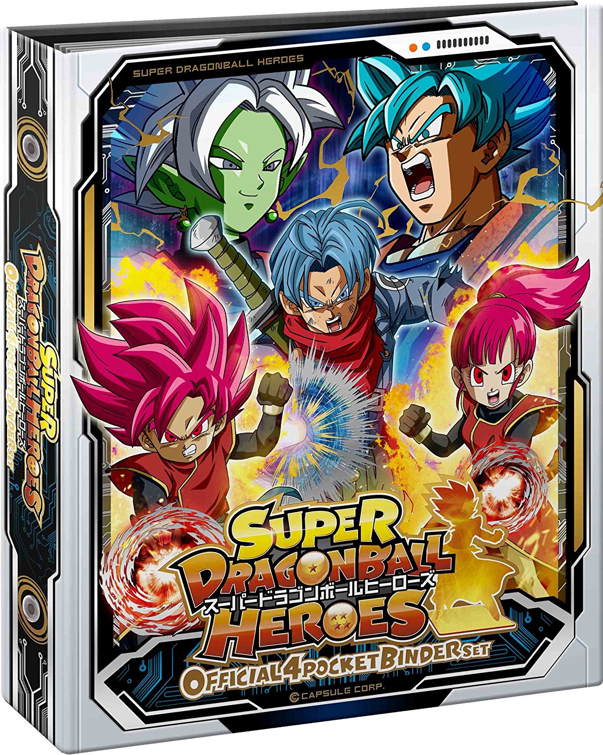 Super Dragon Ball Heroes : Official 4 Pocket Binder Set Super Dragon Ball Heroes : Official 4 Pocket Binder Set