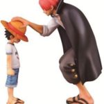 Figurine Monkey D. Luffy & Akagami no Shanks – One Piece