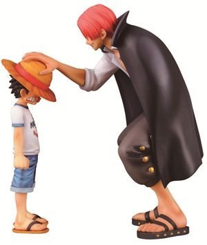 Figurine Monkey D. Luffy & Akagami no Shanks – One Piece