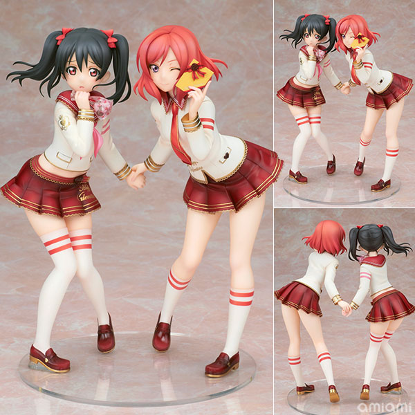 Lot de 2 figurines Nishikino Maki et Yazawa Nico – Love Live! School Idol Festival