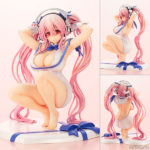 Figurine Sonico – SoniComi (Super Sonico) – Dungeon ni Deai o Motomeru no wa Machigatteiru Darou ka