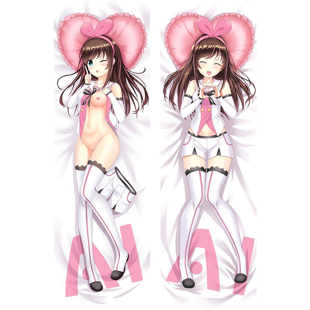 Taie d’oreiller de Kizuna Ai (150x50cm) – A.I.Channel