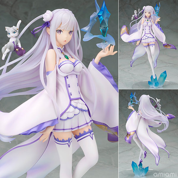 Figurine Emilia & Puck – Re:Zero kara Hajimeru Isekai Seikatsu