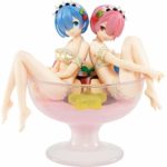 Figurines Ram et Rem – Re:Zero kara Hajimeru Isekai Seikatsu -Pudding à la Mode-