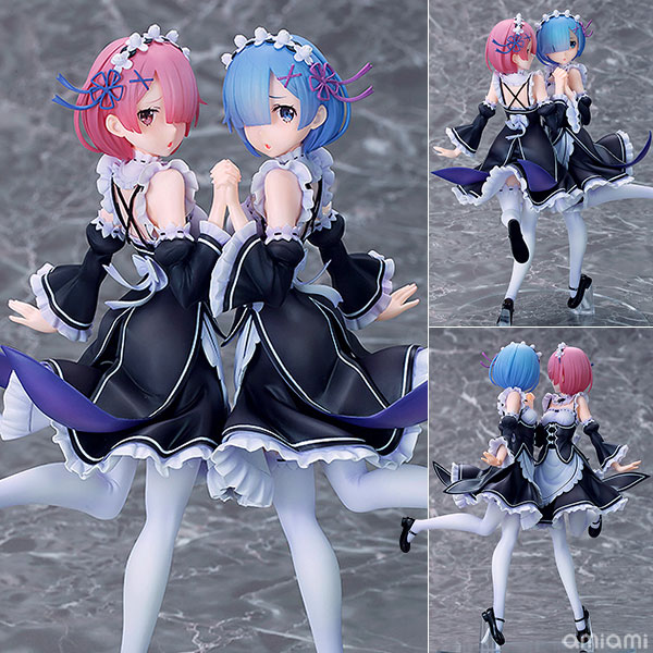 Figurines Ram et Rem – Re:Zero kara Hajimeru Isekai Seikatsu