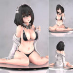 Figurine Kuro Mizugi Maid-chan